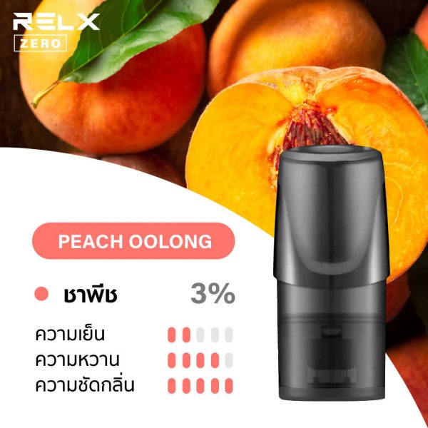 relx pods Peach Oolong