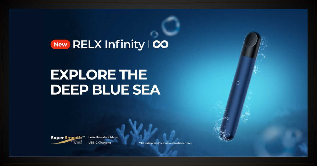 สายควันต้องยกให้ กับสุดยอดผลิตภัณฑ์ อย่าง RELX INFINITY 1