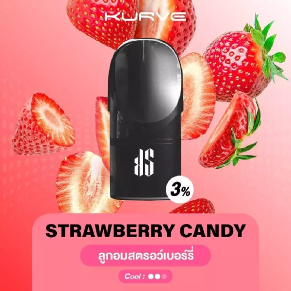 Kardinal Kurve ks kurve Pod Strawberry Candy