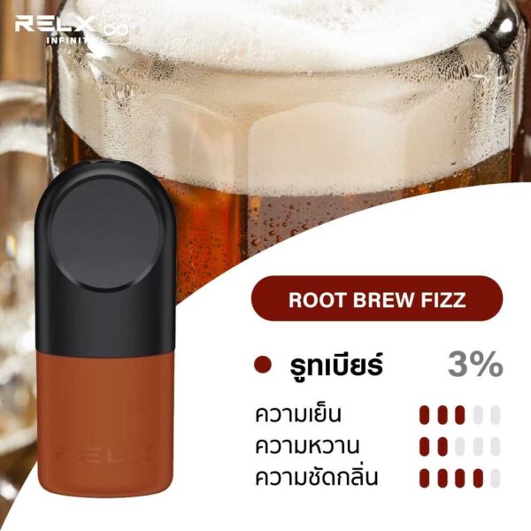 RELX INFINITY SINGLE POD ROOT BREW FIZZ