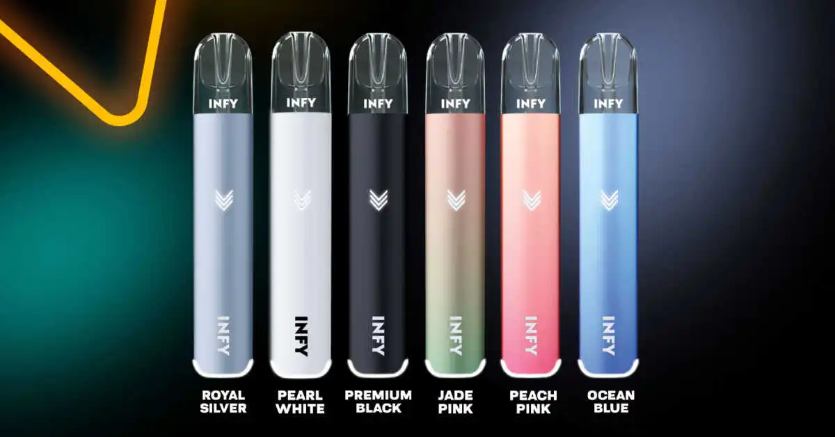 บุหรี่ไฟฟ้า Infy pod ที่สามารถใช้น้ำยา Relx Infinity ได้