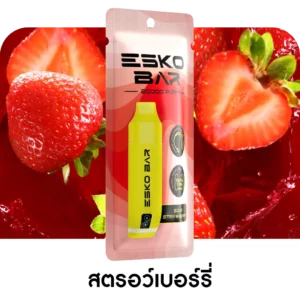 ESKO BAR 20000 Puffs Sour Strawberry