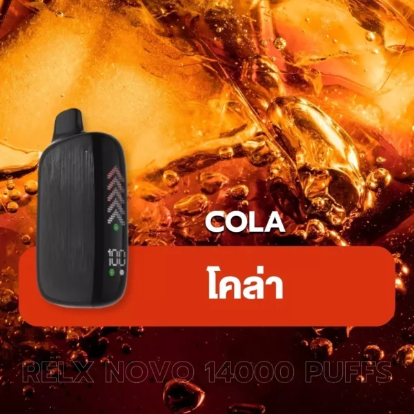 relx novo 14000 puff Cola