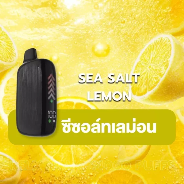 relx novo 14000 puff Sea Salt Lemon