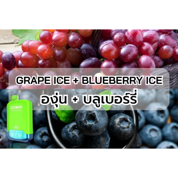 Joiway F4 GRAPE ICE + BLUEBERRY ICE