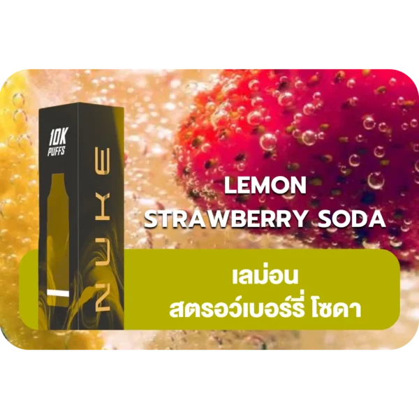 NUKE 10K LEMON STRAWBERRY SODA